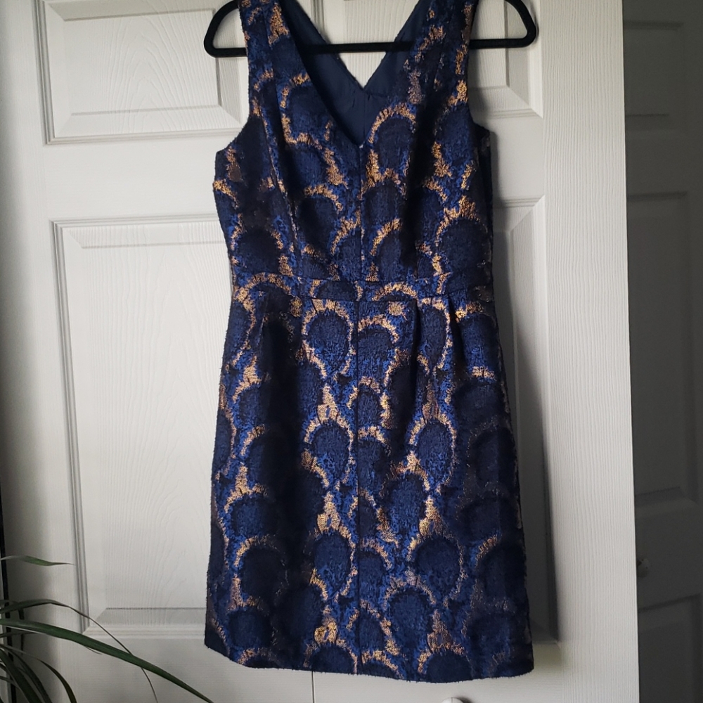 J. CREW vibrant sleeveless dress size 8